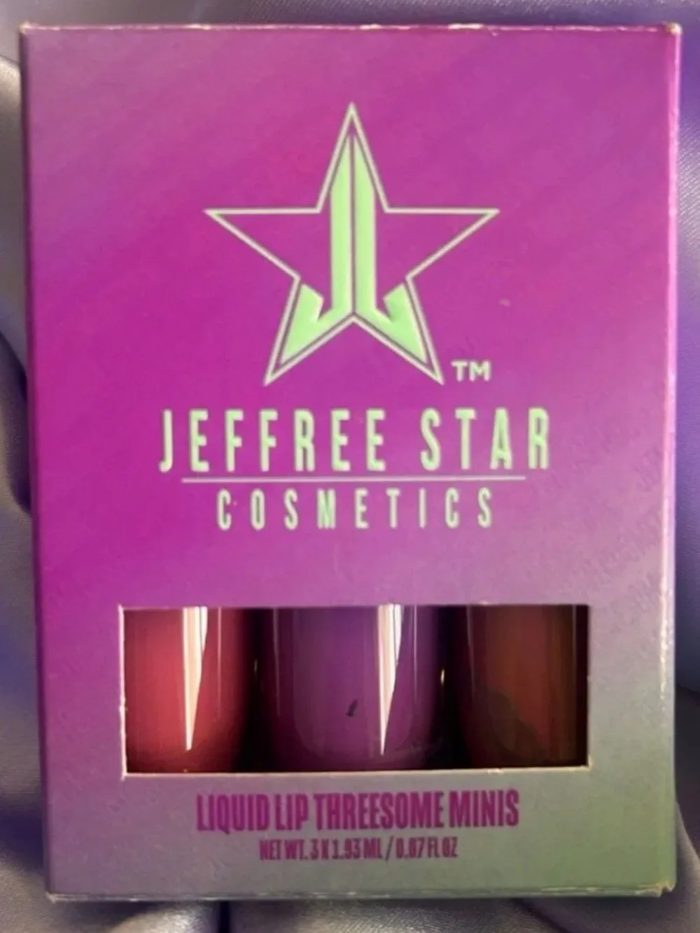 Jeffree Star Liquid Lip Three minis Lipsticks set - NIB